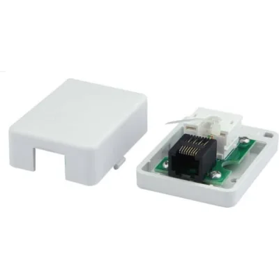 Универсальная розетка DKC CAT5E Keystone, 1 порт RNW5E1WH