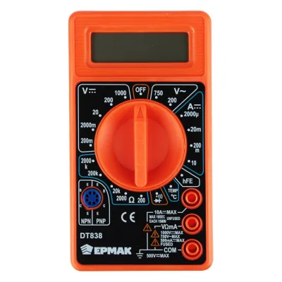 Цифровой мультиметр ЕРМАК DT-838 660-005