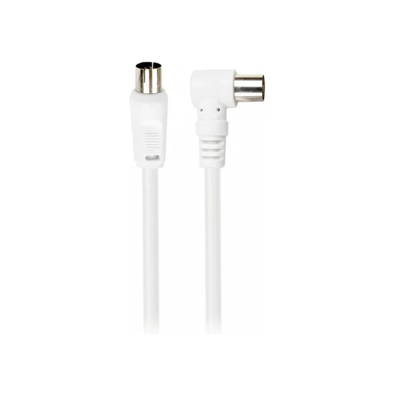 Антенный кабель SMARTBUY разъемы M-F, угловой разъем, длина 5.0 м K-TV125