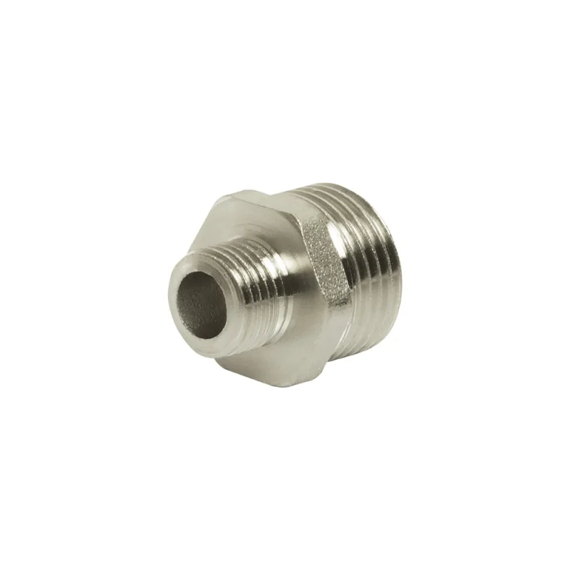 Переходной ниппель VRT 1/2"-1/4", наружная/наружная, никель 1909-001508 505348