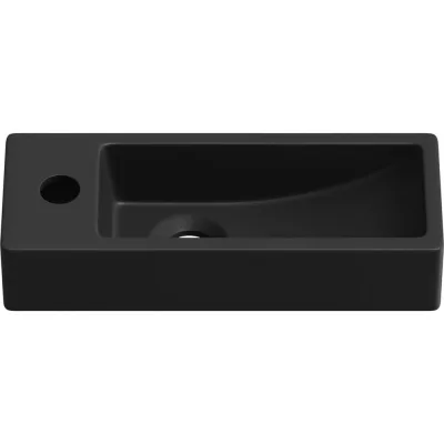 Настенная или накладная раковина Lavinia Boho Bathroom Sink, рукомойник 38х14 см, с отверстием 33311020