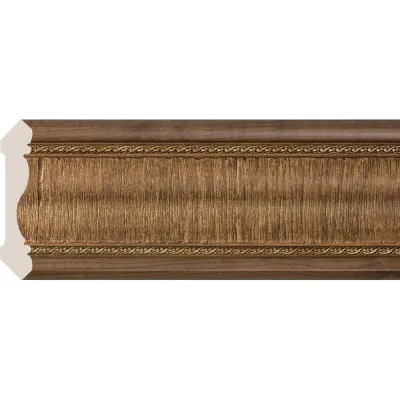 Карниз Cosca Decor 174-3 интерьерный багет, 60 мм, дуб темный СПБ016766
