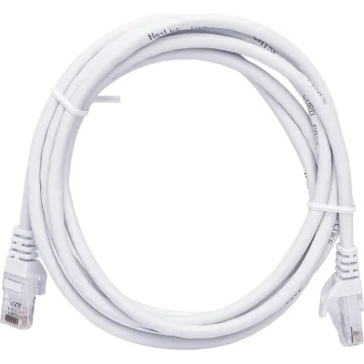 Патч-корд Netlink UTP 5е кат. литой 2.0 м БЕЛЫЙ 00000001182
