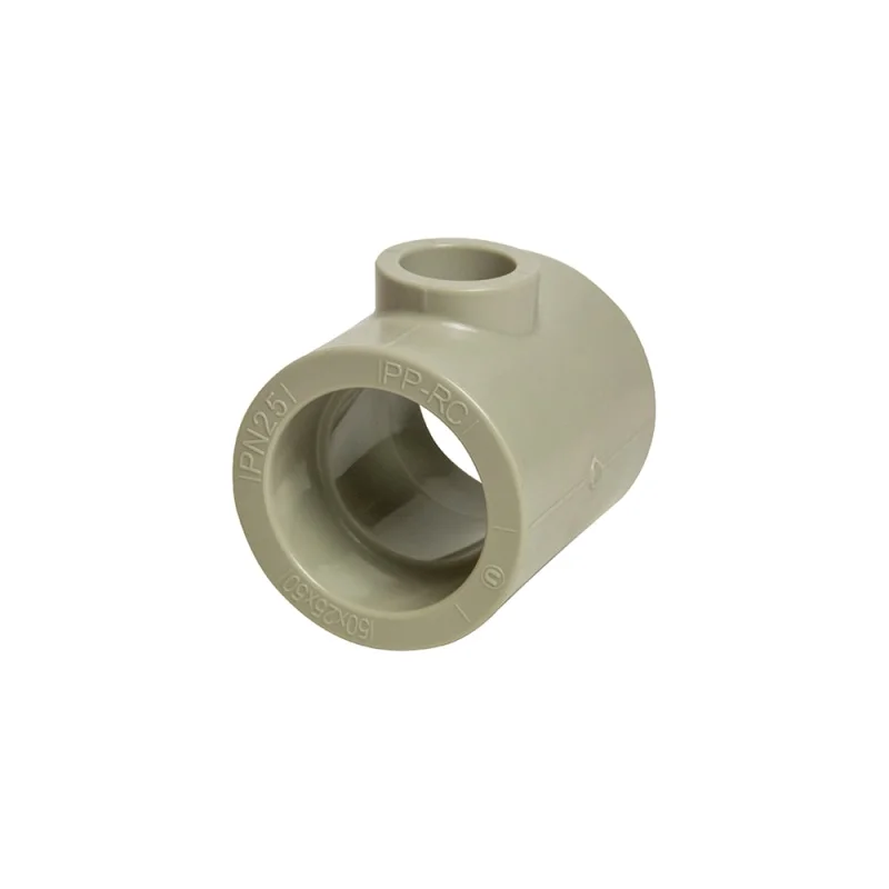 Переходной тройник VRT 50х25х50 EVER plast, серый, Россия 538402