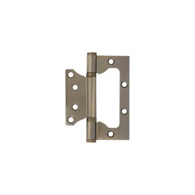 Петля накладная VETTORE FLUSH 125×75×2.5mm AB Бронза, 2шт 20635