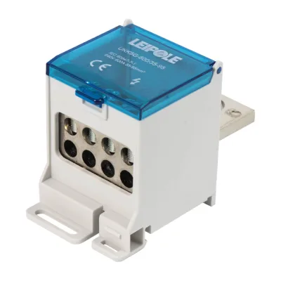 Распределительный блок (коробка) Leipole 600А, 690В, на DIN-рейку UKK6G-600/35-95/8x16 5012.060