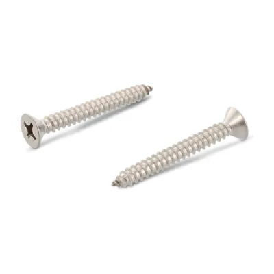 Потайной саморез Metiz-A2, DIN 7982 M3.9x19 мм А2, нержавеющий, крестообразный шлиц, 50 шт. 798223919 50