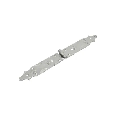 Петля фигурная DOMART 200x200 кованая, черненое серебро серия Кострома 4660046006327