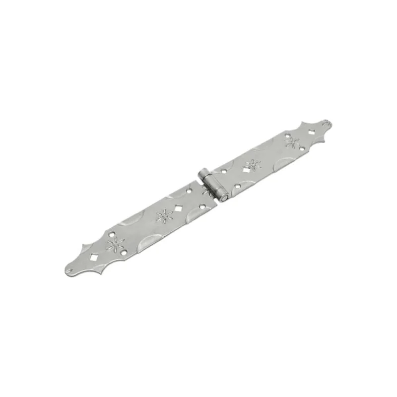 Петля фигурная DOMART 200x200 кованая, черненое серебро серия Кострома 4660046006327