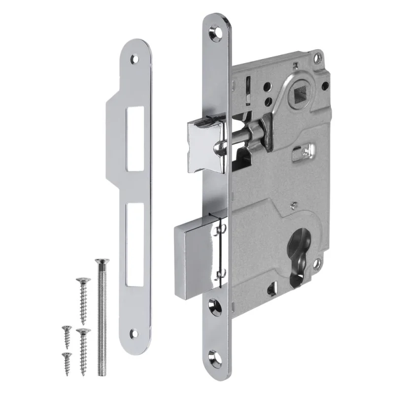 Корпус замка Ajax METLS25-50 CP хром 45925