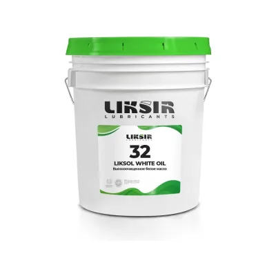 Высокоочищенное белое масло LIKSIR LIKSOL WHITE OIL 32, 20л 204008