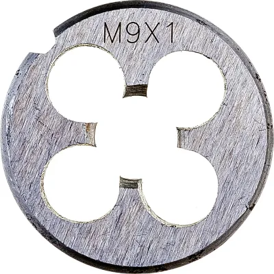 Плашка Эврика M09x1-25мм, в пластиковом футляре ER-00910P 468916