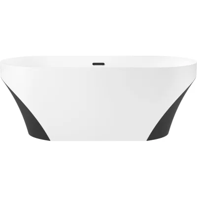 Отдельностоящая акриловая ванна Wellsee Croquis 166x77 см в наборе 4 в 1 230302003