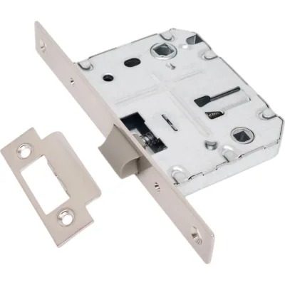 Сантехническая защелка PUERTO пластиковый язычок, никель матовый B2B LB 2070 plastic SN