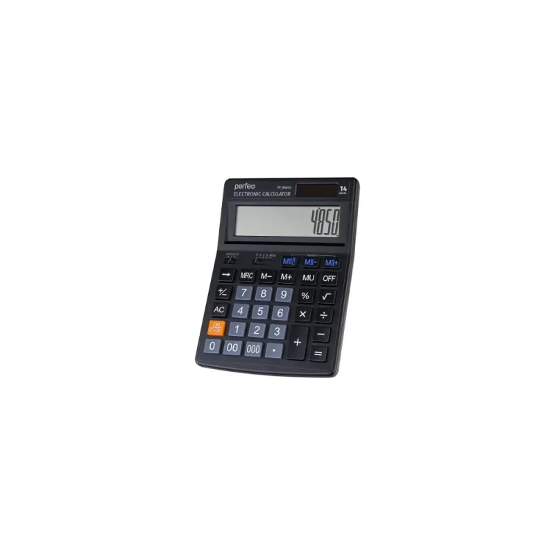 Бухгалтерский калькулятор Perfeo PF B4850 черный 30014866