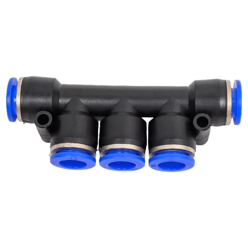 Фитинг разветвитель пять трубок, 10 мм Pegas pneumatic 5403