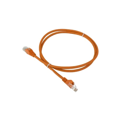 Патч-корд LANMASTER RJ45-RJ45, 4 пары, UTP, категория 6, оранжевый LSZH LAN-PC45/U6-2.0-OR