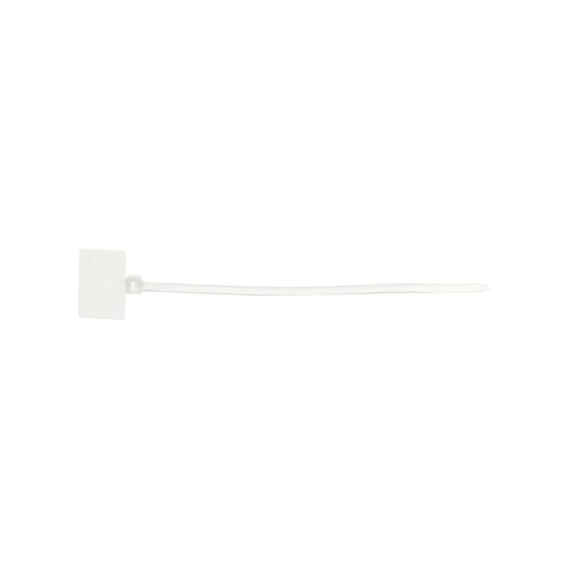 Нейлоновый хомут с маркировочной площадкой EKF 2,5х110 100 шт. PROxima plc-c-p-2.5x110