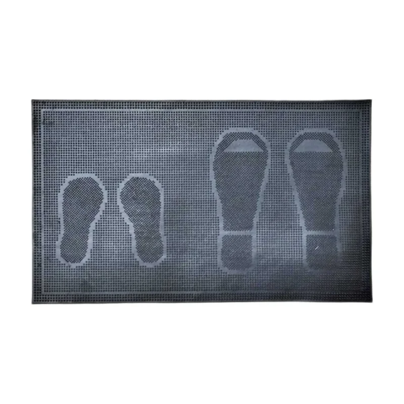 Придверный резиновый коврик ComeForte PIN MAT 45x75см «БОТИНКИ» PM-034