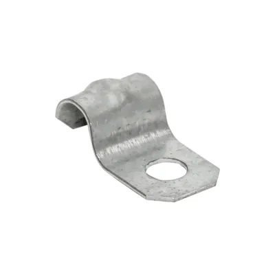 Металлическая однолапковая скоба EKF d10-11 мм 10 шт. PROxima sm-1-10-11-r