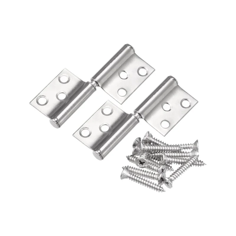 Карточная петля Brante правая 3030-60x40 мм, нержавеющая сталь, 2 шт. 456257