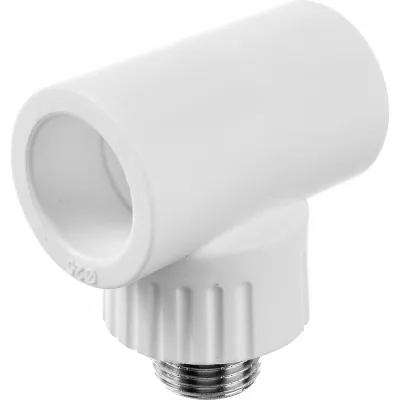 Комбинированный тройник РОСТерм ПП D25х1/2 х25 НР teecombPPR25-1/2out
