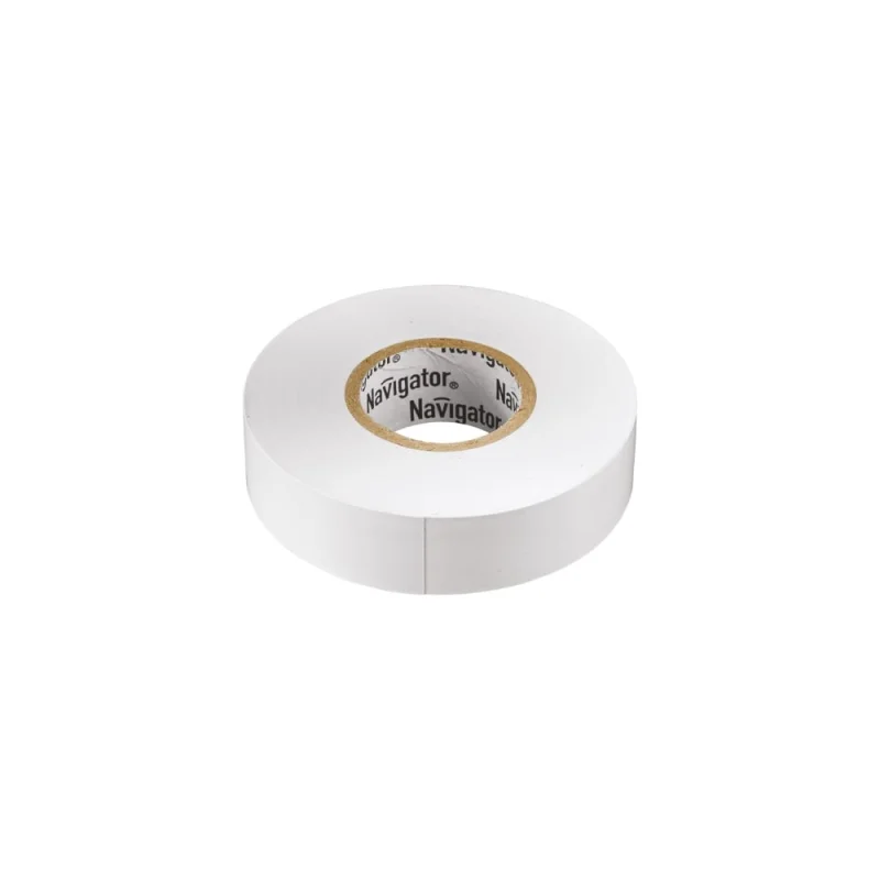 Изолента Navigator NIT-B15-10/WH белая 71228
