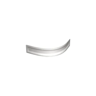 Экран для поддона RGW NР/CL-s-09 90x90x24 (полукруг) 16230909-90