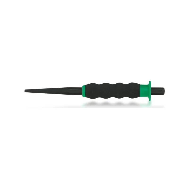 Бородок TOPTUL 6x185 мм с защитной рукояткой, HBBB0619