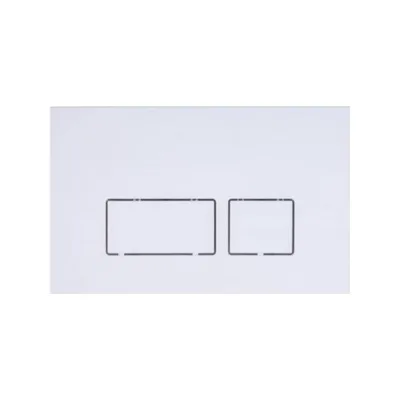 Кнопка смыва Logan SPACE двойная White 00297681