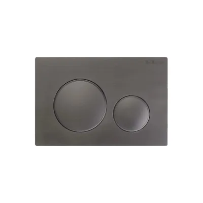 Кнопка смыва BelBagno оружейная сталь BB-17C-GM