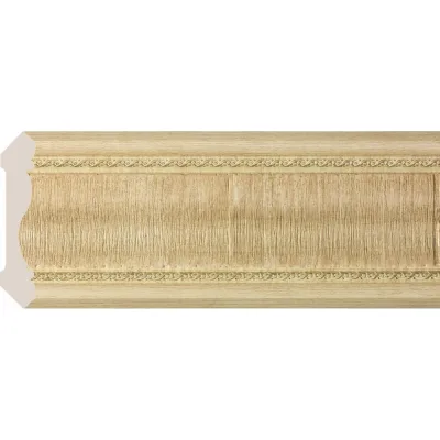 Карниз Cosca Decor 174-5 интерьерный багет, 60 мм, ясень золотистый СПБ016768