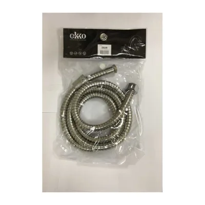Шланг для душа EKKO 150 см., хром ek40