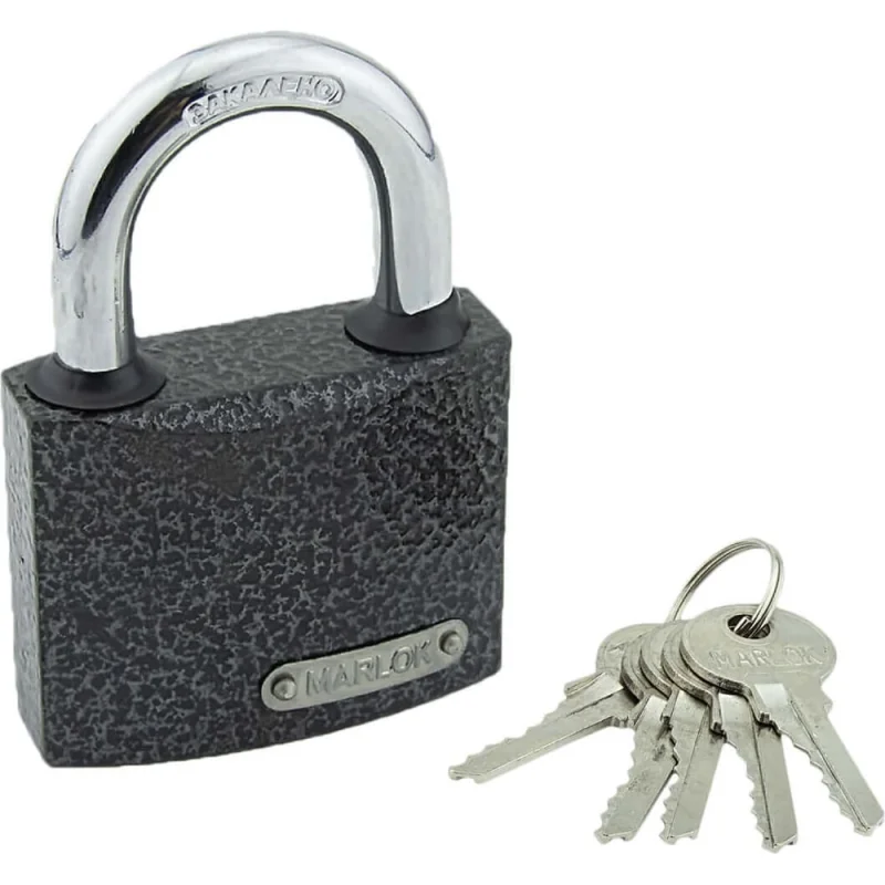 Навесной замок Marlok вс-1 2.63 мм, пп, 5 ключей, (blister) 007332