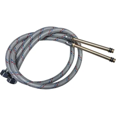 Гибкая подводка для смесителей ЦС, штуцер 106/100 мм, 1/2”хM10 L-150 см, пакет, уп. пара ГП002277