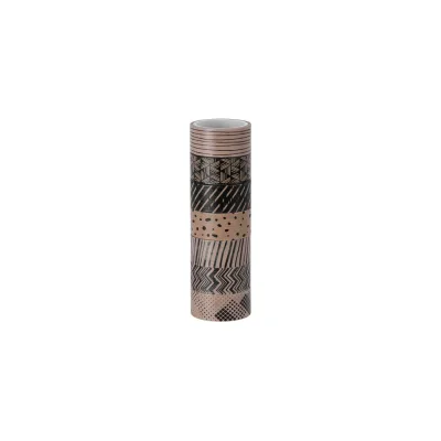 Клейкие WASHI-ленты для декора ОСТРОВ СОКРОВИЩ КОФЕЙНЫЕ ЦВЕТА, 7 цветов, рисовая бумага 661706