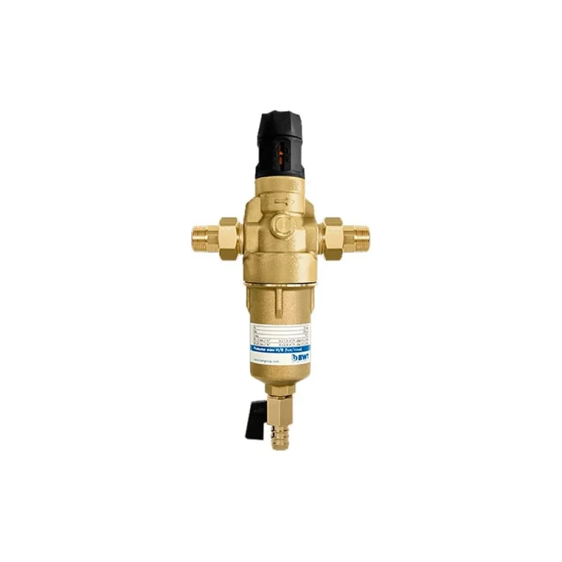 Фильтр с редуктором BWT Protector mini HWS H/R 3/4" для горячей воды 810563