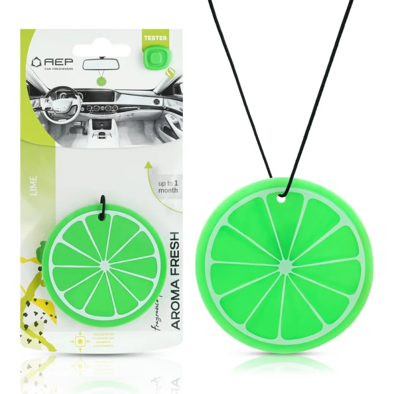 ΠΡΠΎΠΌΠ°ΡΠΈΠ·Π°ΡΠΎΡ ΠΠΠ AROMA FRESH Lime Π 1404