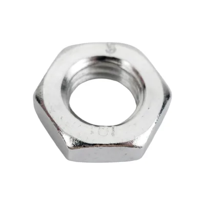 Гайка Море-Метизов DIN 439, класс прочности 6, цинк, М12, 10 шт. GAYKA439CM1210M