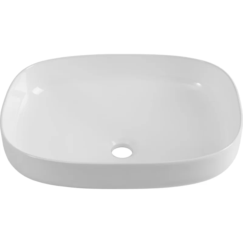 Раковина керамическая накладная Aquanet ELEGANT-2 500x380x150, белый (326057) 00326057