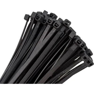 Хомут EKF 3.6х200 черный нейлон 100 шт. plc-cb-3.6x200