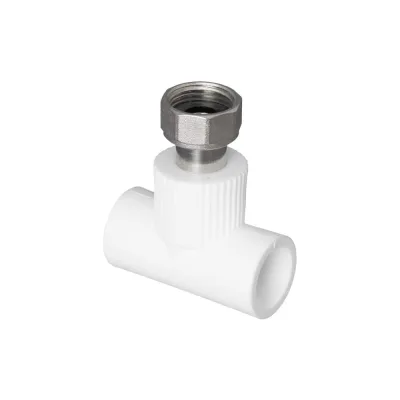 Тройник с накидной гайкой TEBO PPR 32x1" 030040708