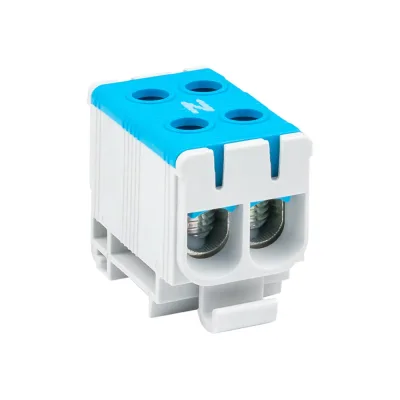 Двойная силовая вводная клемма EKF КСВ, 16-50, синяя, PROxima plc-kvs2-16-50-blue