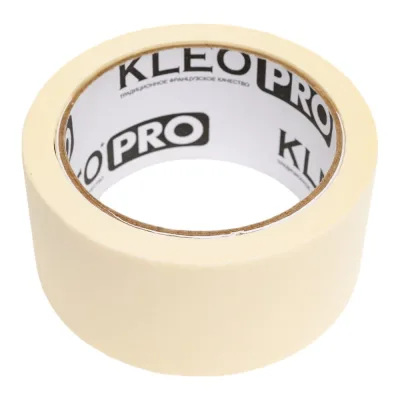 Малярная креппированная клейкая лента KLEO 48мм х 25м PRO К2-СЛ-2323