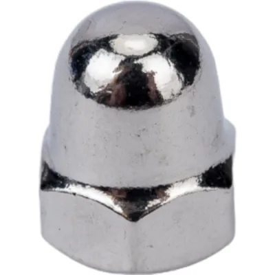 Шестигранная колпачковая гайка DINFIX DIN 1587 А2 нерж., M5, 10 шт. 00-00002542