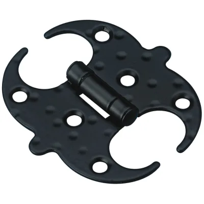 Накладная петля Amig черная 553-75х75х1,5