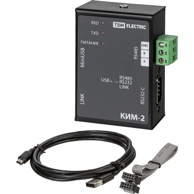 Коммуникационный интернет-модуль TDM ELECTRIC КИМ-2 (USB-PC) для БУАВР SQ0743-0114