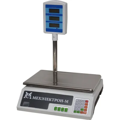 Весы электронные МЕХЭЛЕКТРОН-М ВР4900-15-2Д-САБ 05