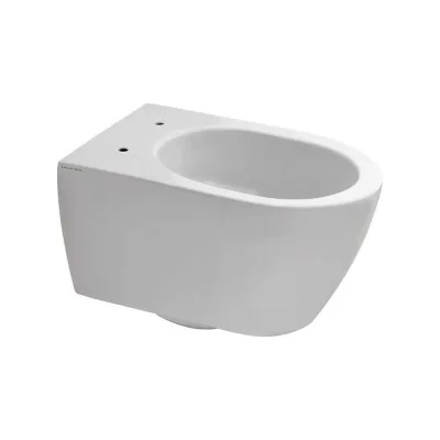 Унитаз подвесной Scarabeo GLAM без крепления, безободковый, с системой смыва Twist, White 5201/TW