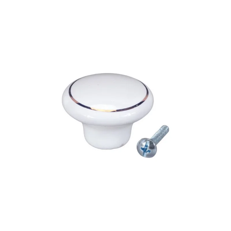 Ручка-кнопка Brante RK.1427.WT.F20 золотое кольцо 606549